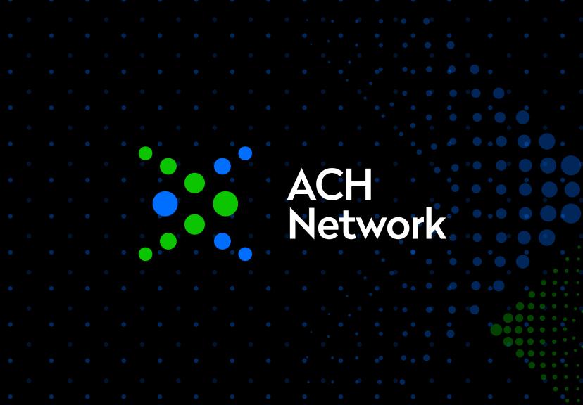 ACH Network Logo with background