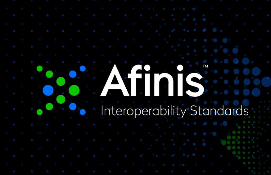Afinis Logo with background