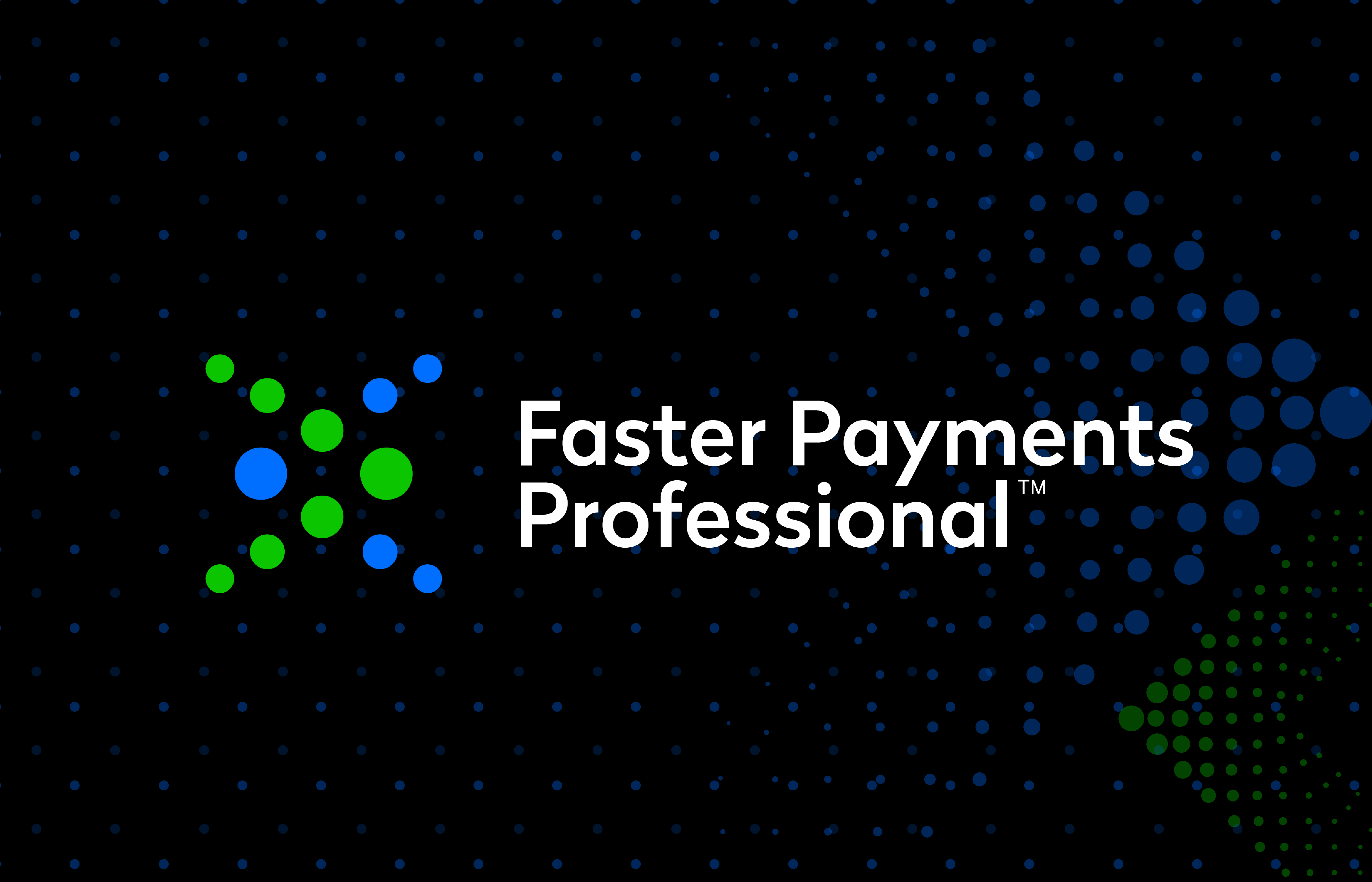 Faster Payments Professional Logo with Background