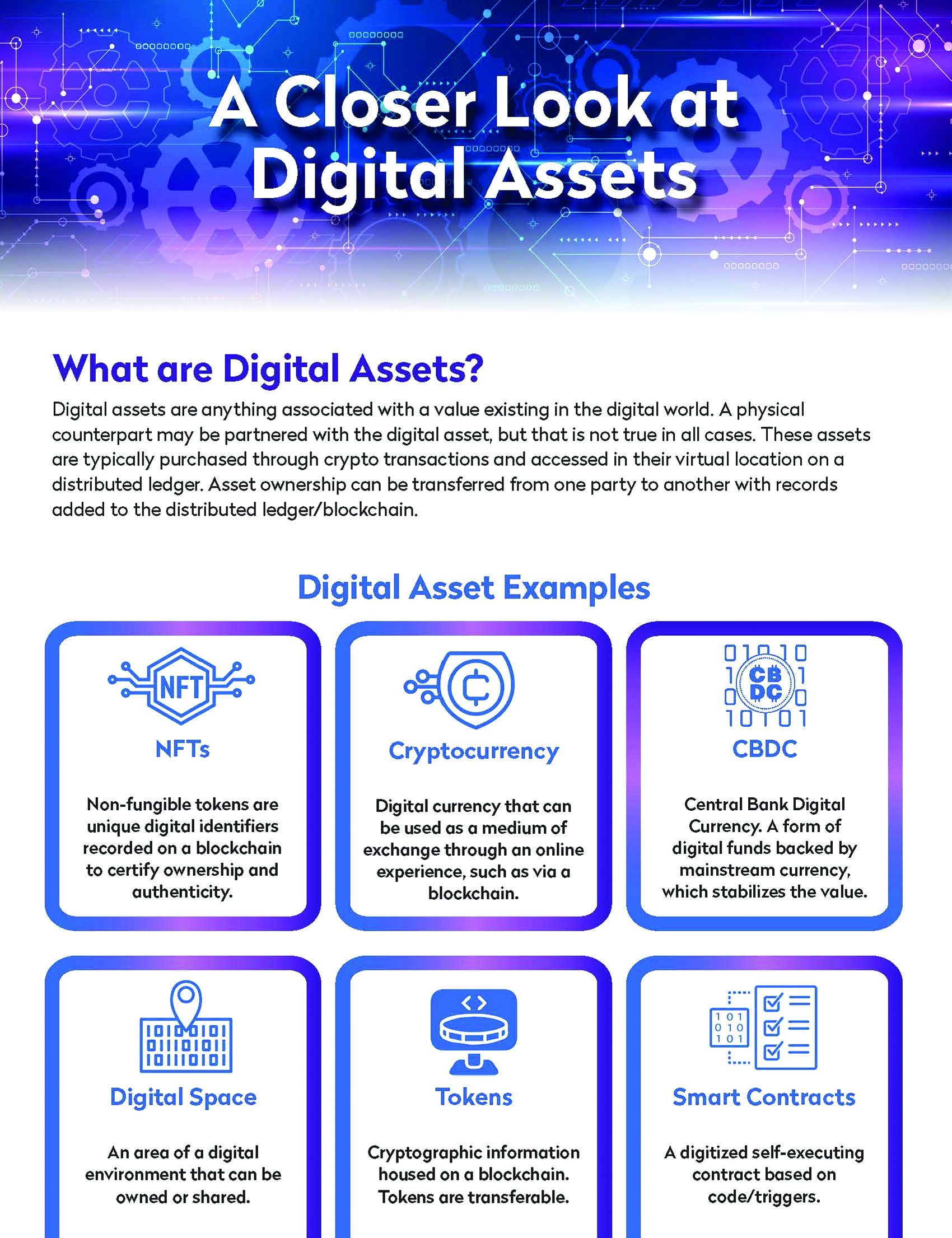 Digital Assets graphic