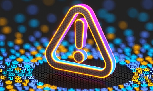 exclamation point inside triangle
