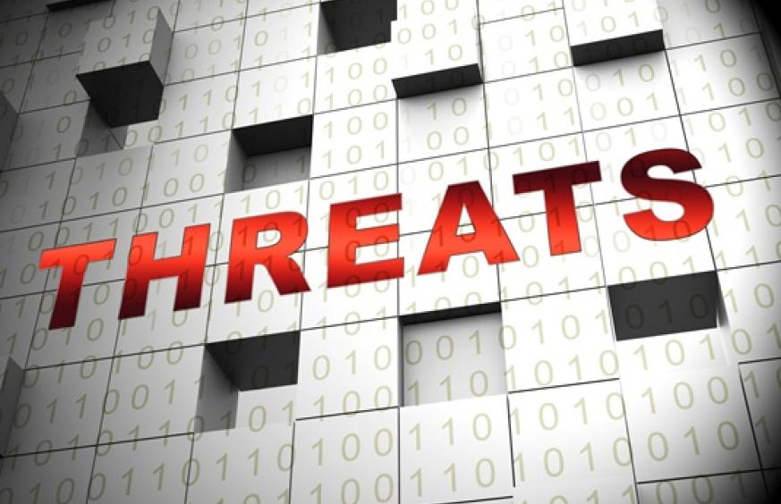the word "threats"