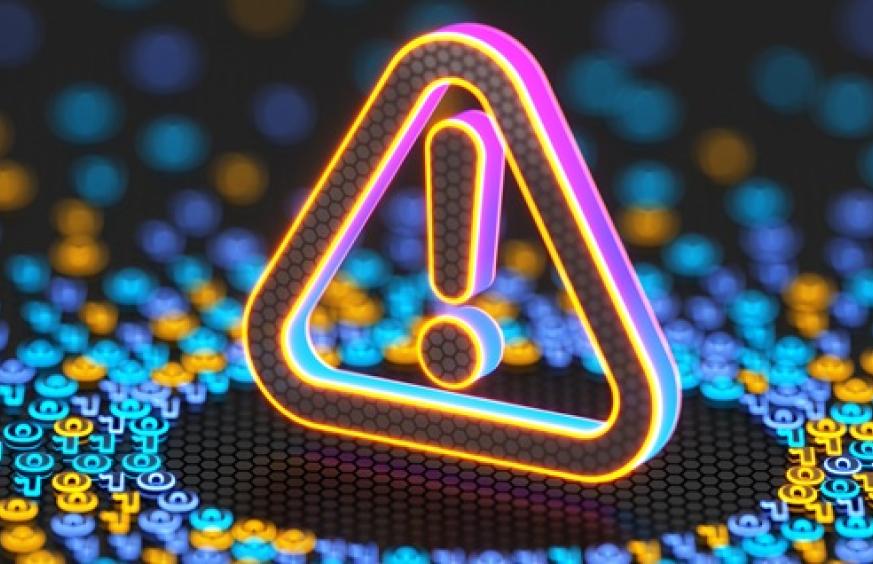 exclamation point in a triangle