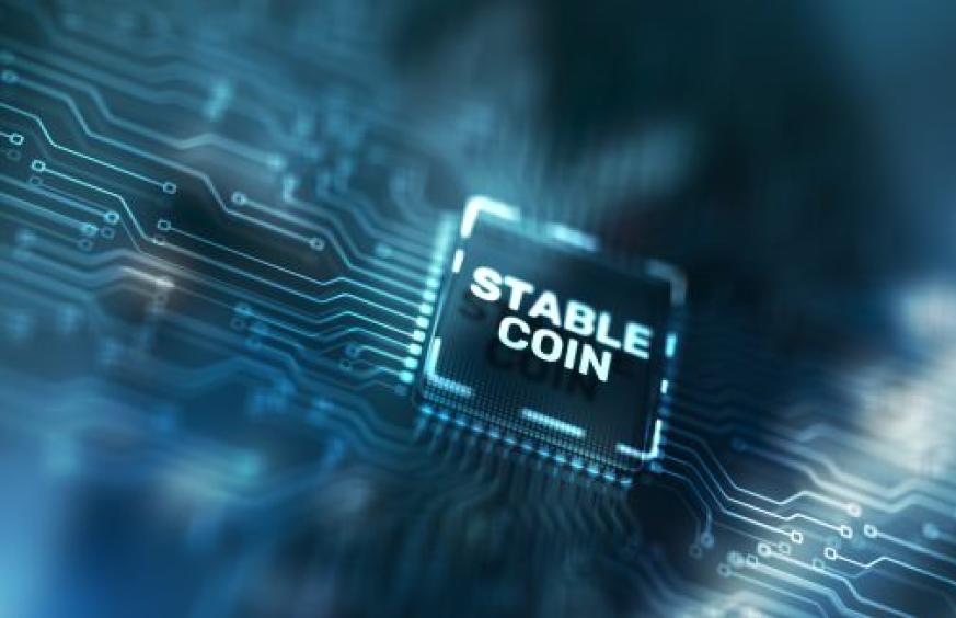 the word "stablecoin" 