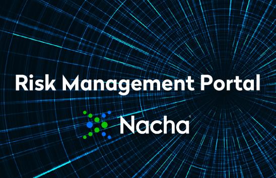 Risk Management Portal with Nacha logo