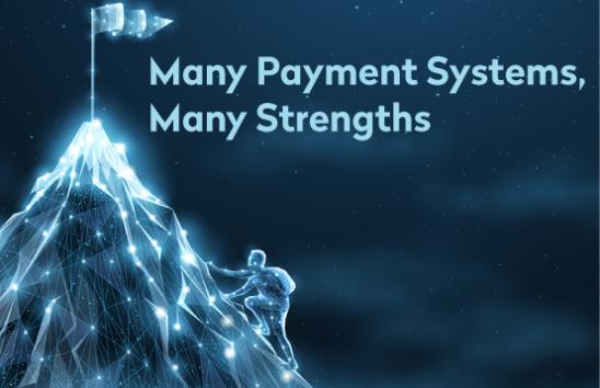 image reading many payment systems, many strengths