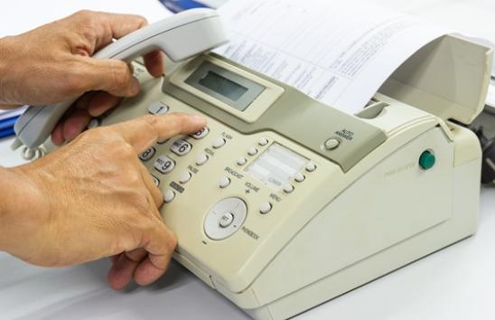 picture of a fax machine