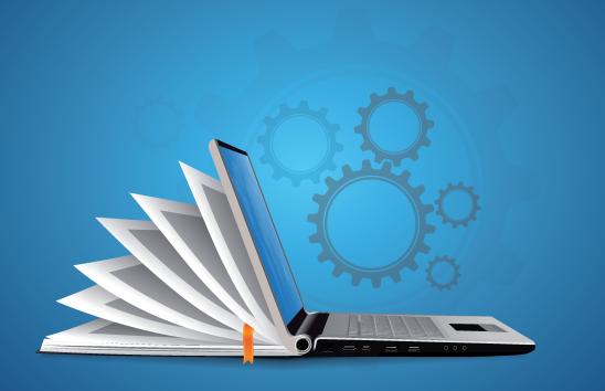 Book and laptop resource